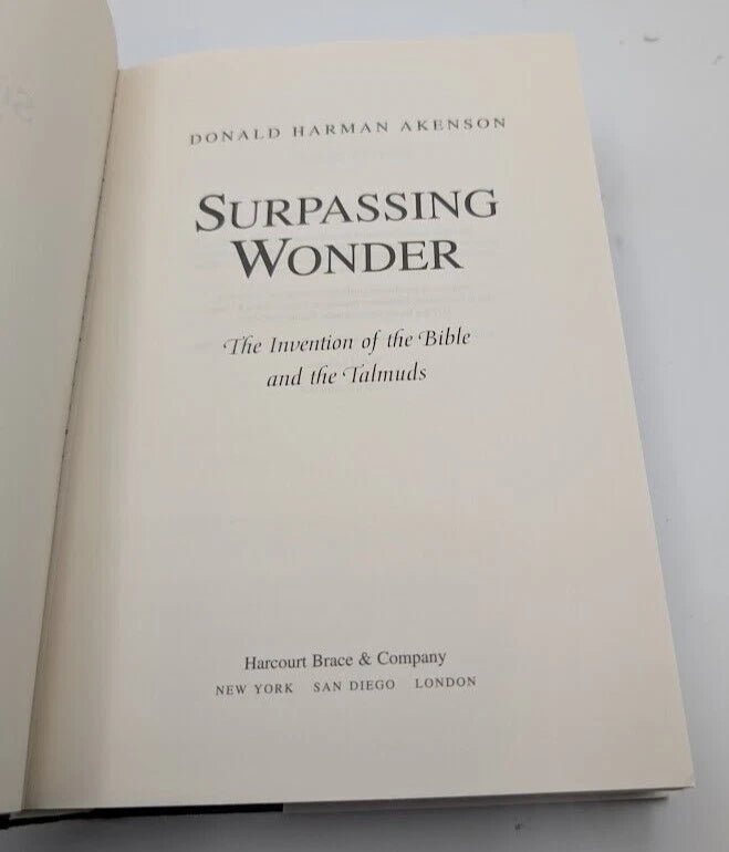 Surpassing Wonder, actual copy photograph 4