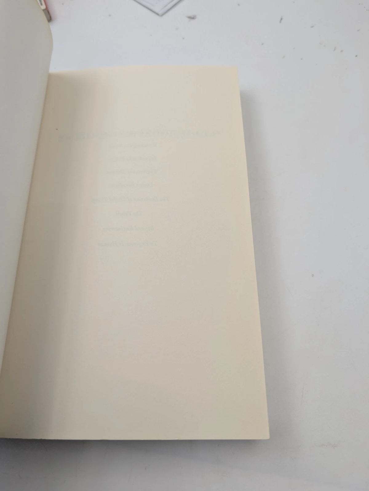 The Book on the Bookshelf - interior detail