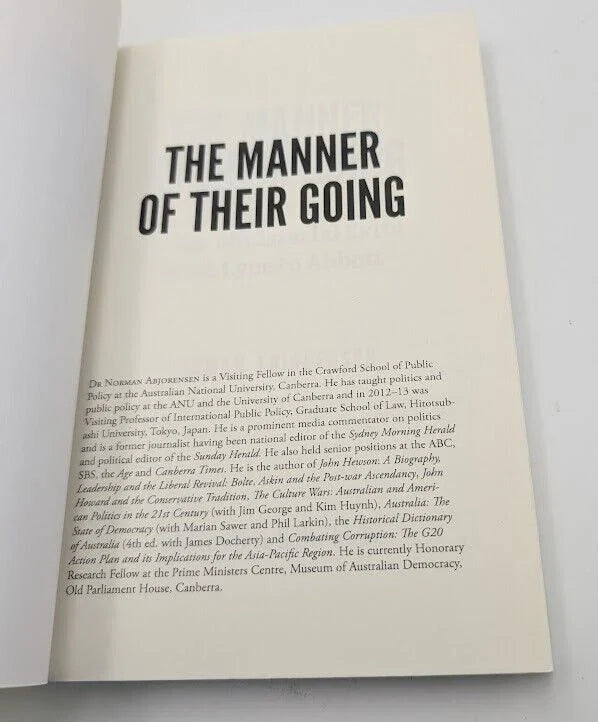 The Manner of Their Going - Pearl Press photograph 4