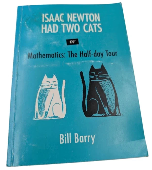 Isaac Newton Had Two Cats signed copy - Pearl Press photograph 1