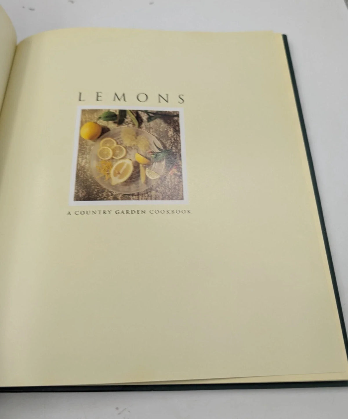 Lemons: A Country Garden Cookbook - Pearl Press photograph 6