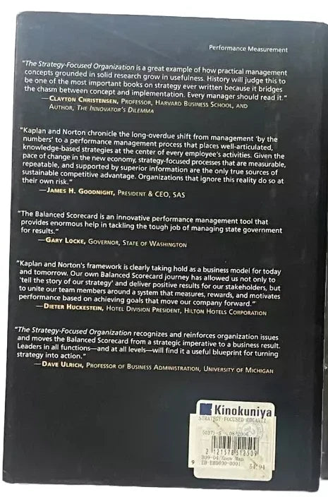 The Strategy-Focused Organization - Pearl Press listing photograph