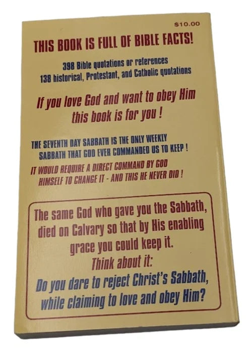 Sunday Is Not the Bible Sabbath - Pearl Press photograph 3