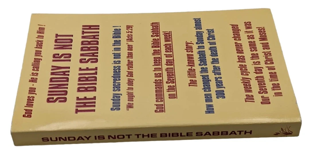 Sunday Is Not the Bible Sabbath - Pearl Press photograph 4