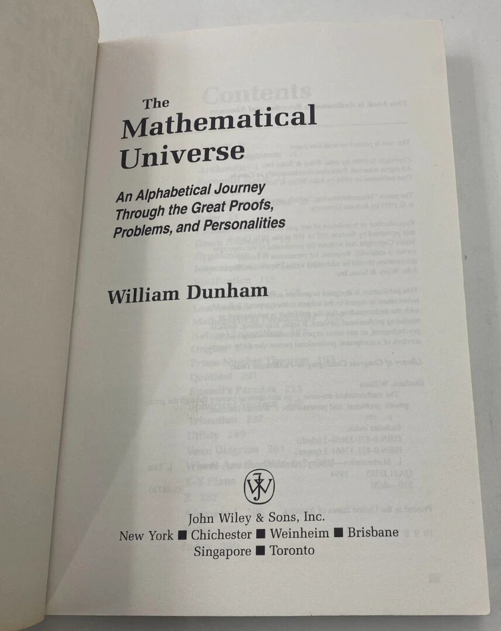 The Mathematical Universe - Pearl Press photograph 4