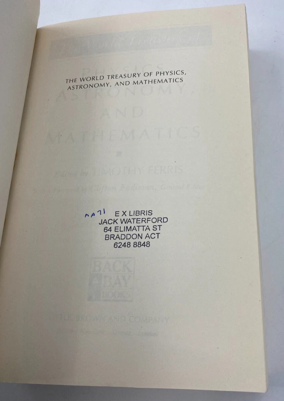The World Treasury of Physics, Astronomy and Mathematics - Pearl Press photograph 4