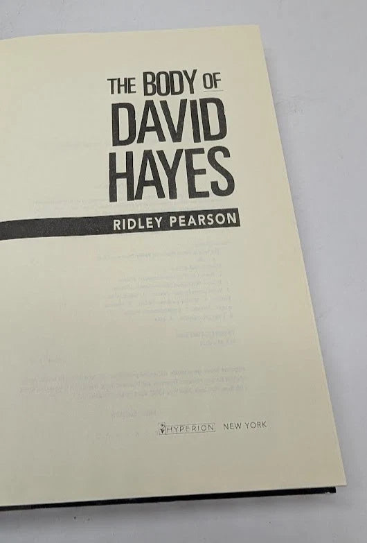 The Body of David Hayes - Pearl Press photograph 4