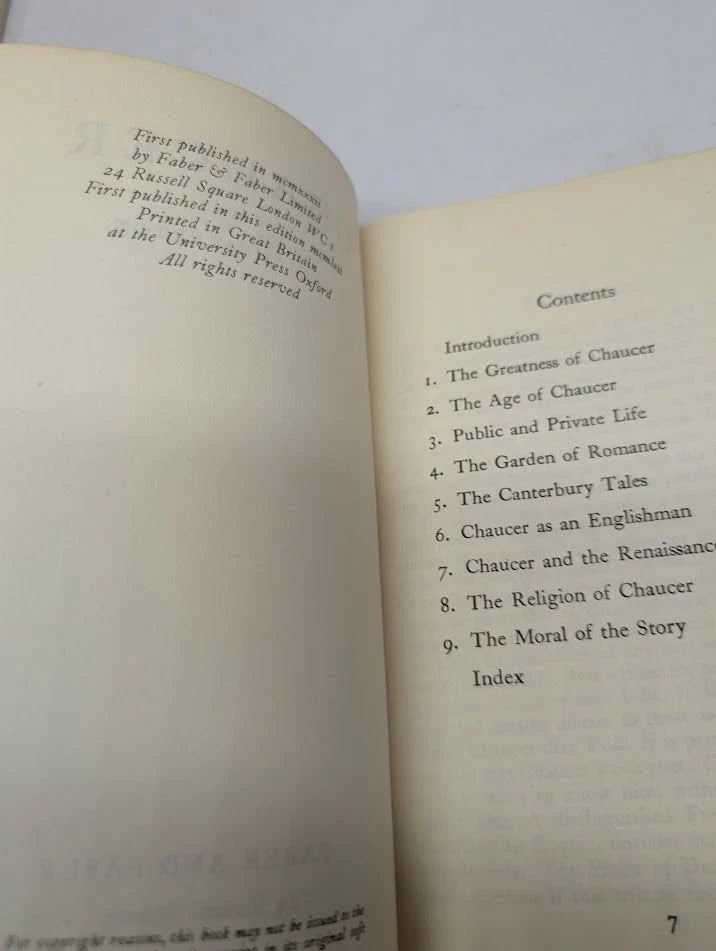Chaucer by G. K. Chesterton - Pearl Press photograph 4
