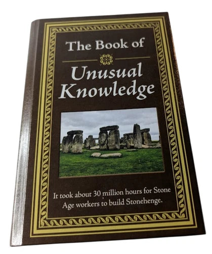 The Book of Unusual Knowledge, actual copy, photograph 1 of 7