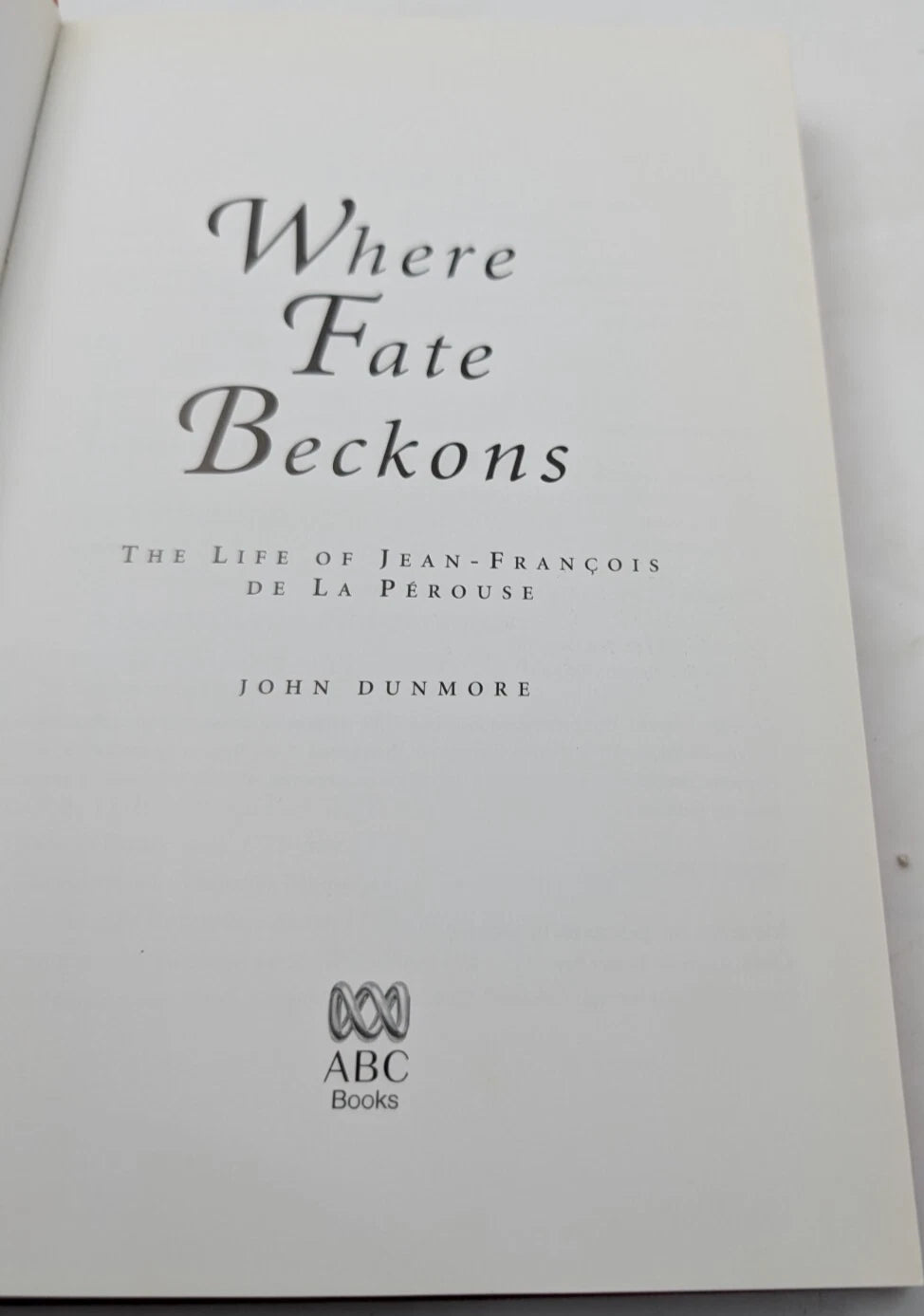 Where Fate Beckons by John Dunmore, original copy photograph 7